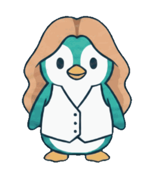 Renata Berho, ilustrado como el pingüino de AIDA
